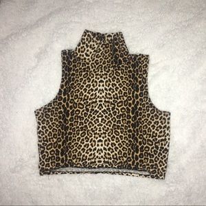 Cheetah crop top!